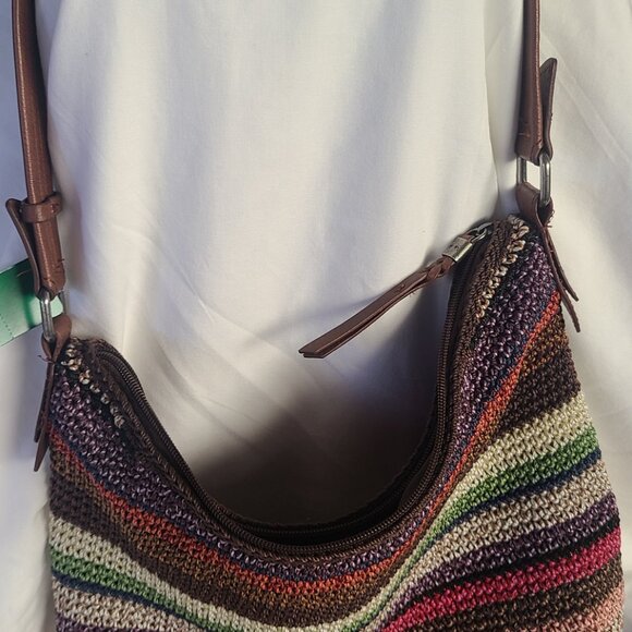 The Sak Sequoia Hand-Crocheted Lined Medium Shoulder Bag - Picture 8 of 8